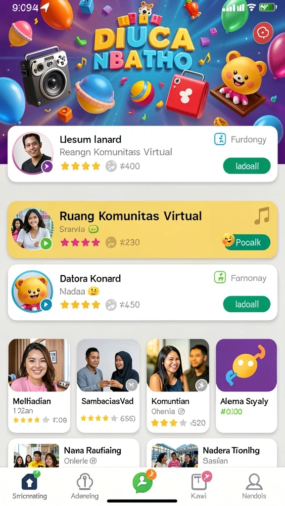 777rt - Tampilan antarmuka yang user-friendly dan menarik.