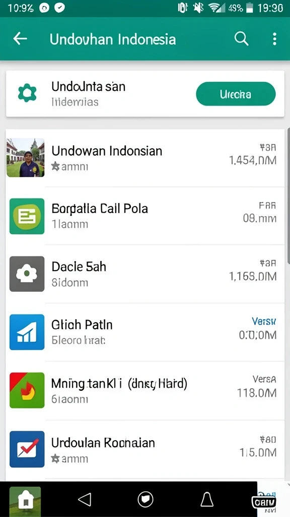 exototo - Tampilan antarmuka yang menarik dan user-friendly.