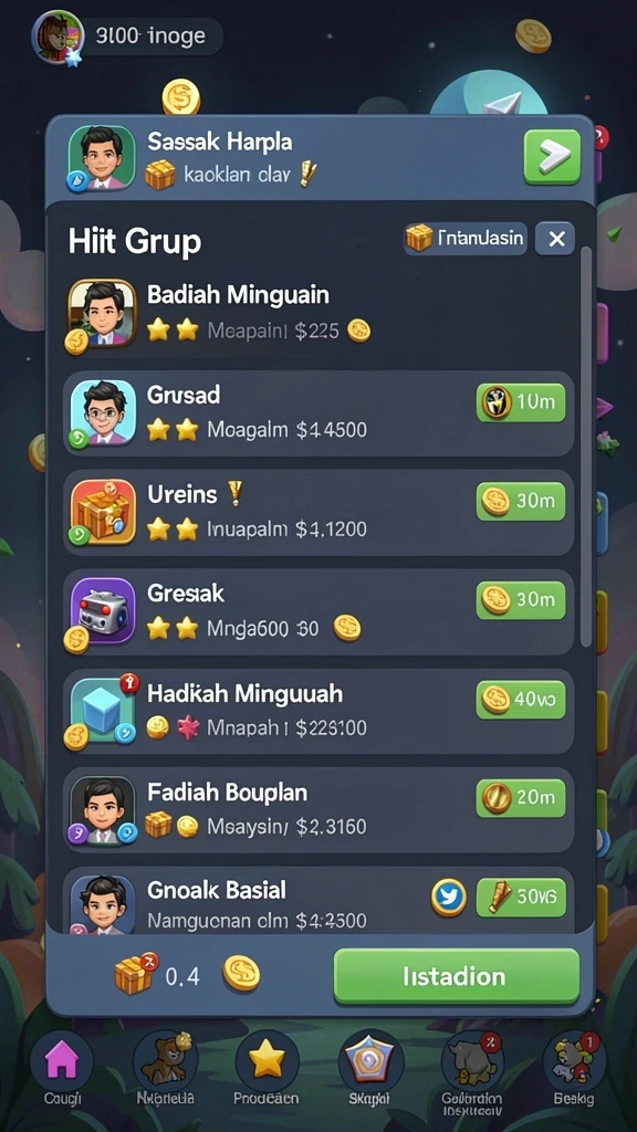 nasa4d - Tantangan dalam setiap level yang semakin meningkat.