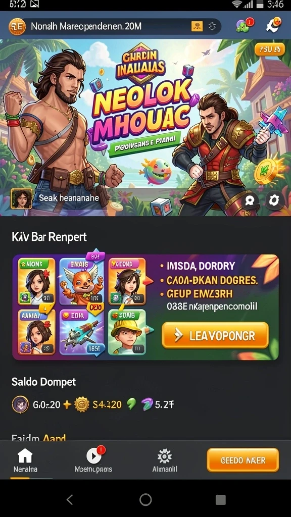 qqstar - Mode permainan yang bervariasi dan seru.